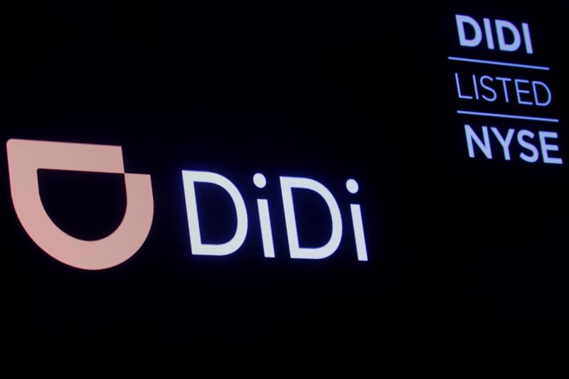 Didi IPO tại sàn chứng khoán New York vào 30/6/2021, thu về 4,4 tỷ USD - Ảnh: Reuters