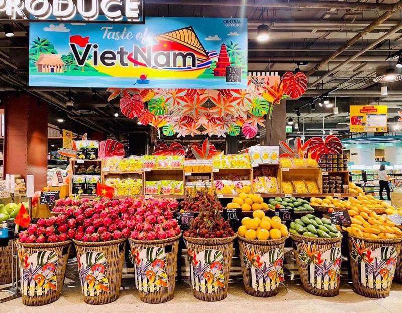 Trái cây Việt Nam đã tìm được chỗ đứng ở thị trường Thái Lan.