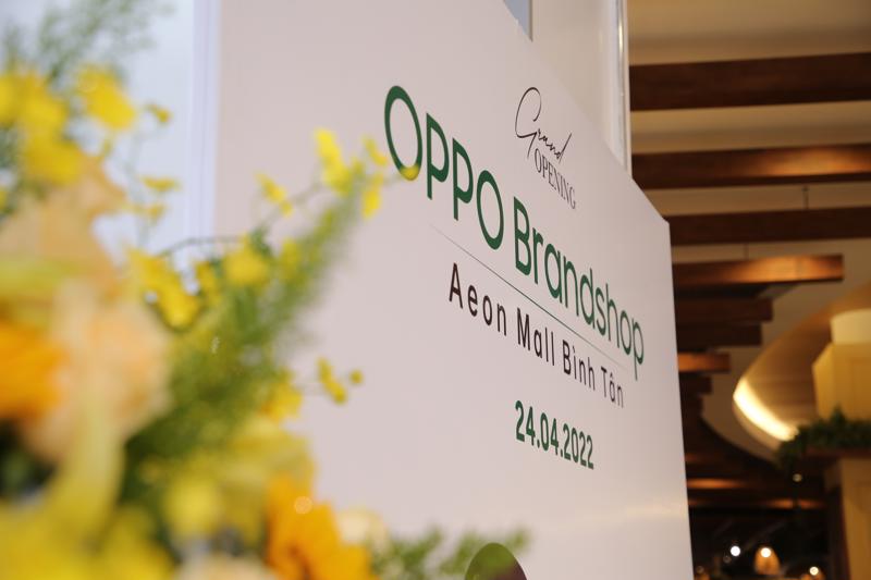 OPPO Experience Store thứ 15 chính thức khai trương tại Aeon Mall Bình Tân (Tp.HCM) vào ngày chủ nhật 24/4.
