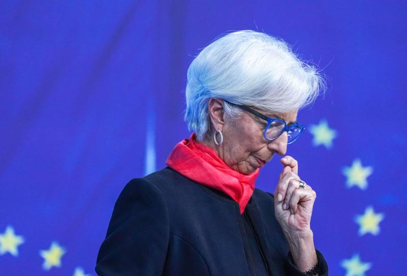 Chủ tịch ECB Christine Lagarde - Ảnh: Bloomberg.