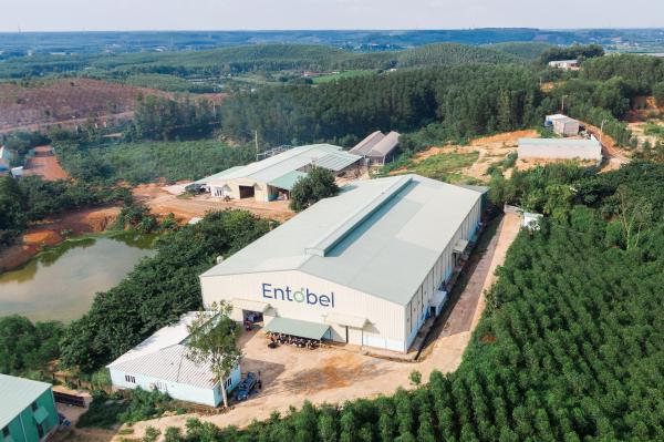 Nhà máy sản xuất và chế biến côn trùng của Entobel được xây dựng tại Đồng Nai...
