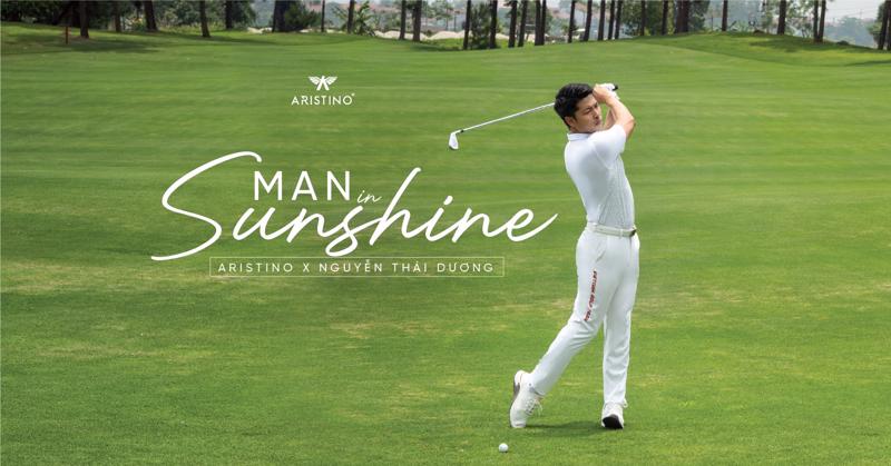 Ông Nguyễn Thái Dương - Huấn luyện viên trưởng đội tuyển Quốc gia golf Việt Nam trong vai trò Đại sứ thương hiệu Aristino Golf.