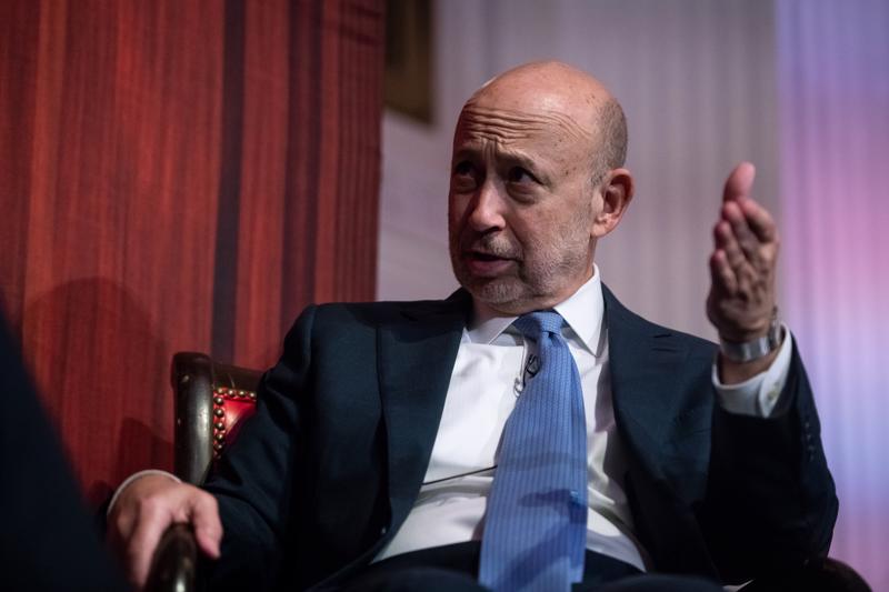 Chủ tịch cấp cao ngân hàng Goldman Sachs, ông Lloyd Blankfein - Ảnh: Bloomberg.