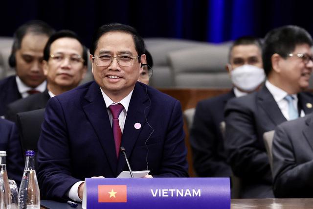 Thủ tướng Phạm Minh Chính dự Hội nghị Cấp cao đặc biệt ASEAN-Hoa Kỳ - Ảnh: VGP