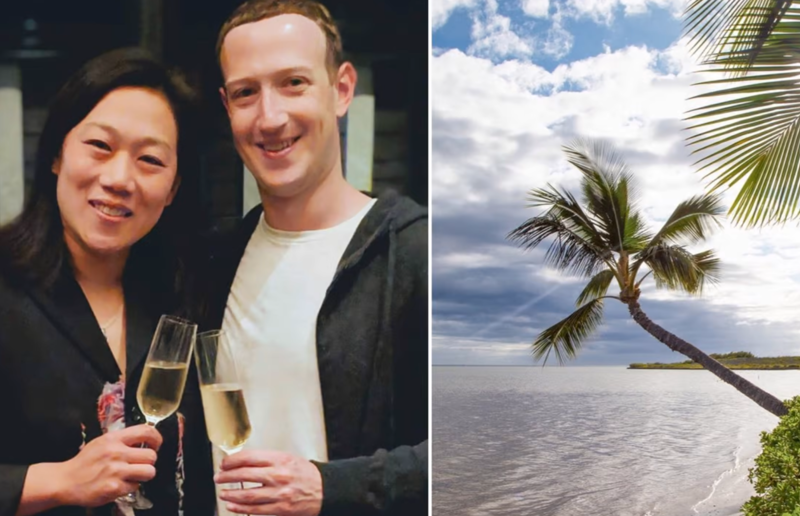 Mark Zuckerberg và vợ Priscilla Zuckerberg - Ảnh: Instagram