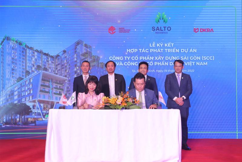 Chủ đầu tư SCC và DKRA Vietnam chính thức ký kết hợp tác Tổng đại lý tiếp thị & phân phối dự án Salto Residence.