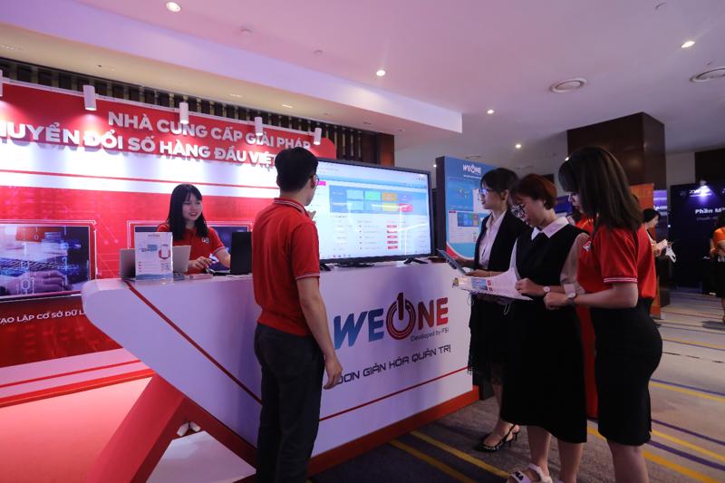 Hệ thống tự động hóa doanh nghiệp WEONE tại sự kiện Vietnam – Asia DX Summit 2022 được nhiều quan khách quan tâm và đánh giá cao.