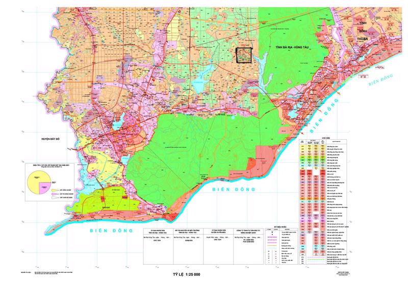 Hơn 95% quỹ đất mặt tiền biển từ giáp ranh Hàm Tân (Bình Thuận) đến Xuyên Mộc quy hoạch đất SKC và TMD.
