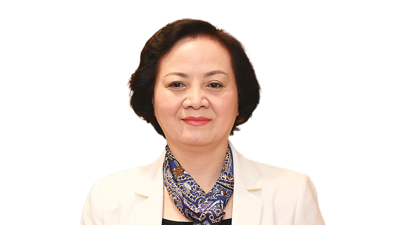 Bộ trưởng Bộ Nội vụ Phạm Thị Thanh Trà, Phó Trưởng ban Thường trực Ban Chỉ đạo cải cách hành chính của Chính phủ. 