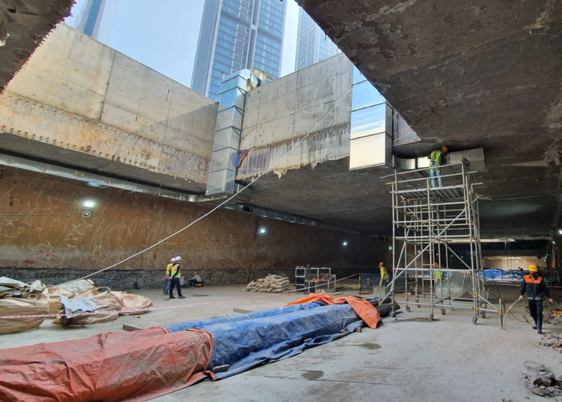 Hanoi pushing construction of key projects