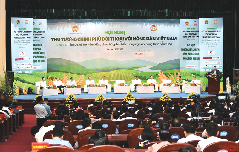 Hội nghị Thủ tướng đối thoại với nông dân năm 2022