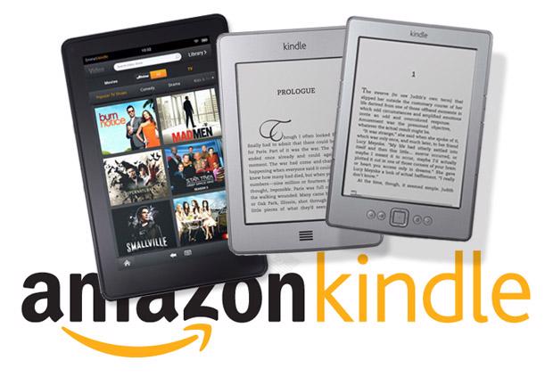  Kindle, thương hiệu của dòng máy đọc sách điện tử thuộc Amazon