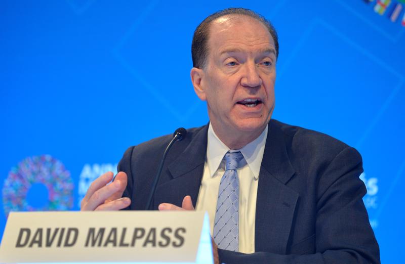 Chủ tịch Ngân hàng Thế giới (WB) David Malpass - Ảnh: Reuters.