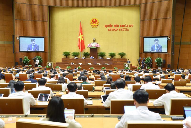 Với đa số đại biểu tán thành, Quốc hội chính thức thông qua Nghị quyết về chủ trương đầu tư dự án đầu tư xây dựng đường bộ cao tốc Châu Đốc - Cần Thơ - Sóc Trăng giai đoạn 1.