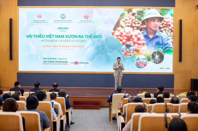 The “Vietnamese lychees go global” forum. Source: VnEconomy