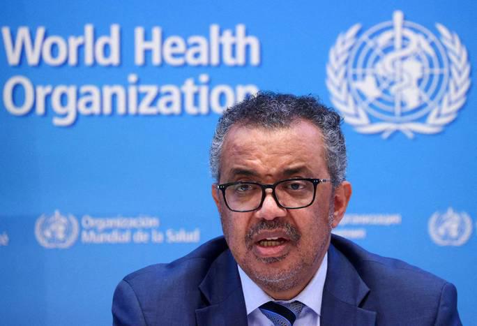 ng giám đốc Tổ chức Y tế Thế giới (WHO) Tedros Adhanom Ghebreyesus - Ảnh: REUTERS