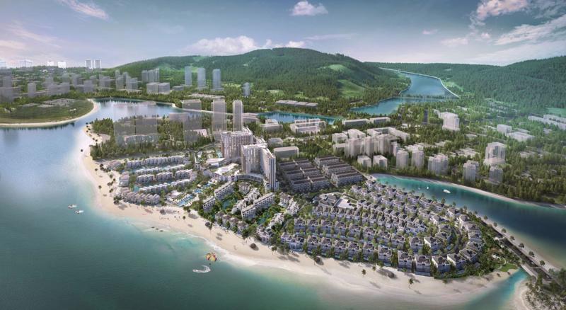 Phối cảnh dự án Grand Bay Halong Villas – Khu dinh thự biệt lập cao cấp nhất Hạ Long.