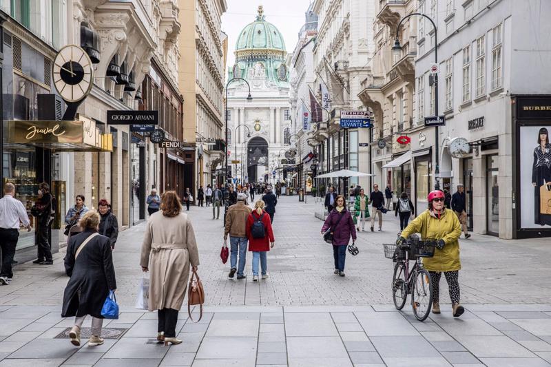 Một góc thủ đô Vienna của Áo - Ảnh: Bloomberg.