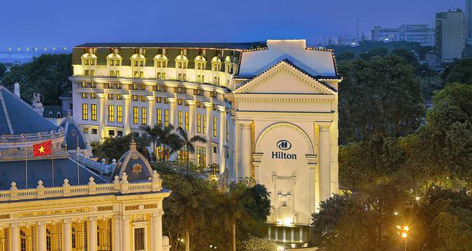 Khách sạn Hilton Opera Hà Nội nơi trái tim thủ đô Hà Nội.