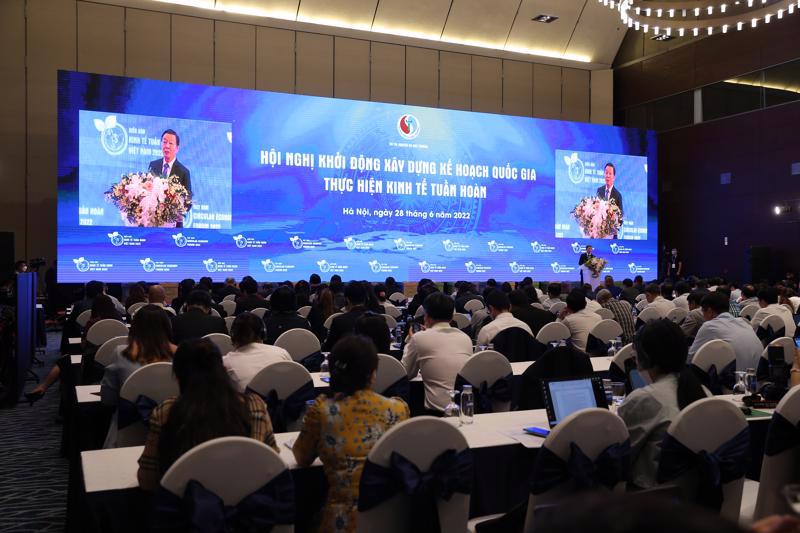 A recent conference on developing the circular economy (source from vneconomy.vn)