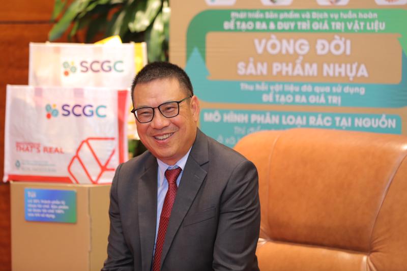 Mr. Roongrote Rangsiyopash, President & CEO of SCG. Source: SCG.