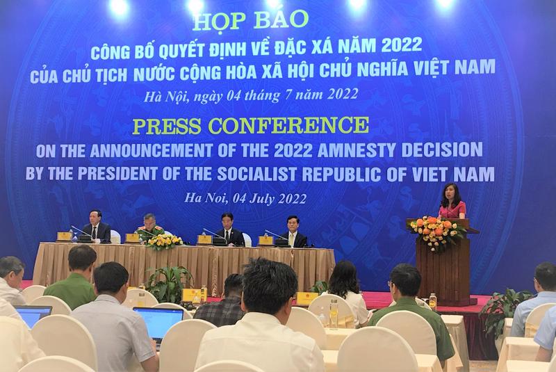 Đặc xá năm 2022 một lần nữa tiếp tục khẳng định chính sách khoan hồng của Đảng và Nhà nước Việt Nam và truyền thống nhân đạo của dân tộc. Ảnh: Huyền Vy.