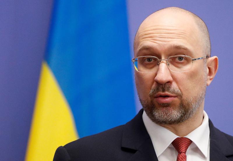 Thủ tướng Ukraine Denys Shmygal - Ảnh: Reuters