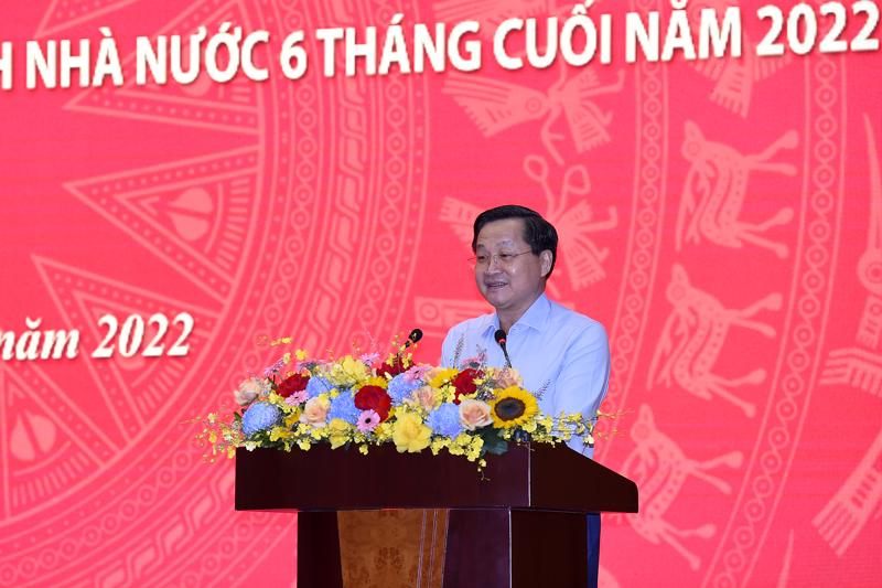 Phó Thủ tướng Lê Minh Khái phát biểu chỉ đạo tại hội nghị sơ kết 6 tháng đầu năm ngành tài chính.