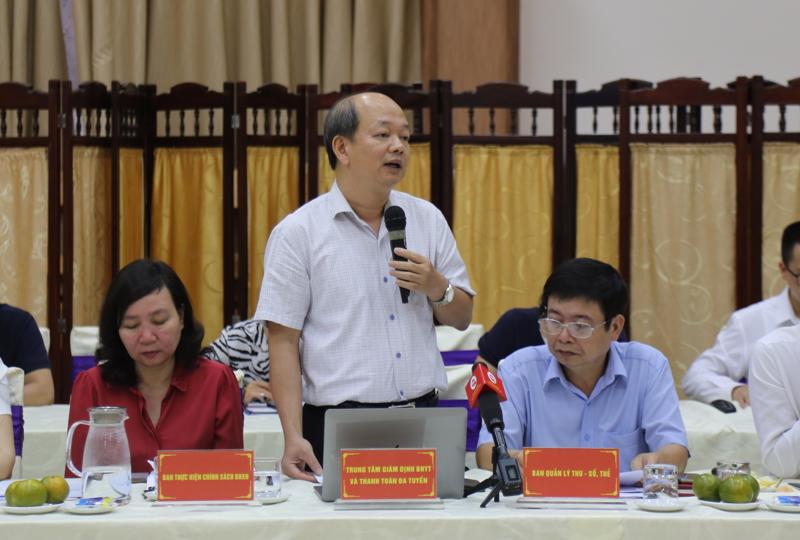 Ông Nguyễn Tất Thao, Phó Giám đốc Trung tâm Giám định Bảo hiểm y tế và Thanh toán đa tuyến Khu vực phía Bắc. 