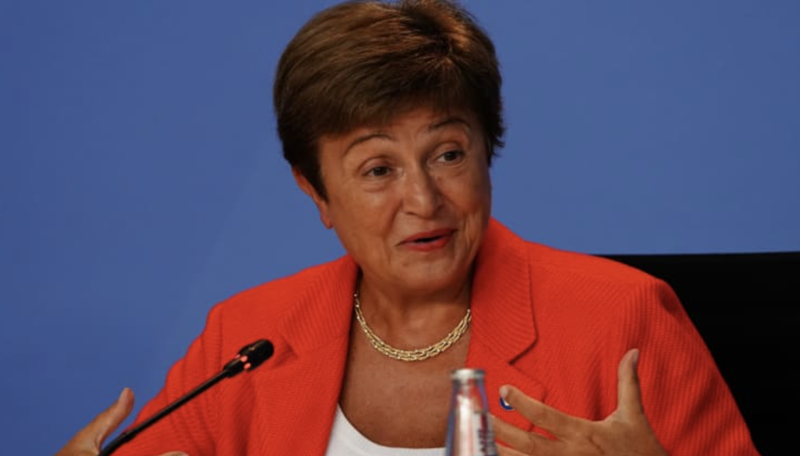 Tổng giám đốc IMF Kristalina Georgieva - Ảnh: Getty/CNBC.