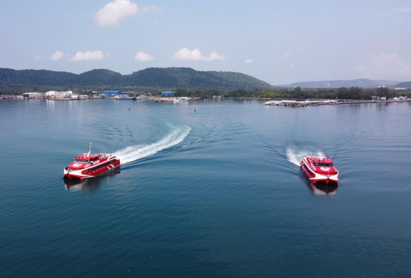  Tăng cường việc tiếp nhận tàu khách ra đảo, đáp ứng nhu cầu ngày càng tăng của người dân và khách du lịch… Ảnh: sưu tầm