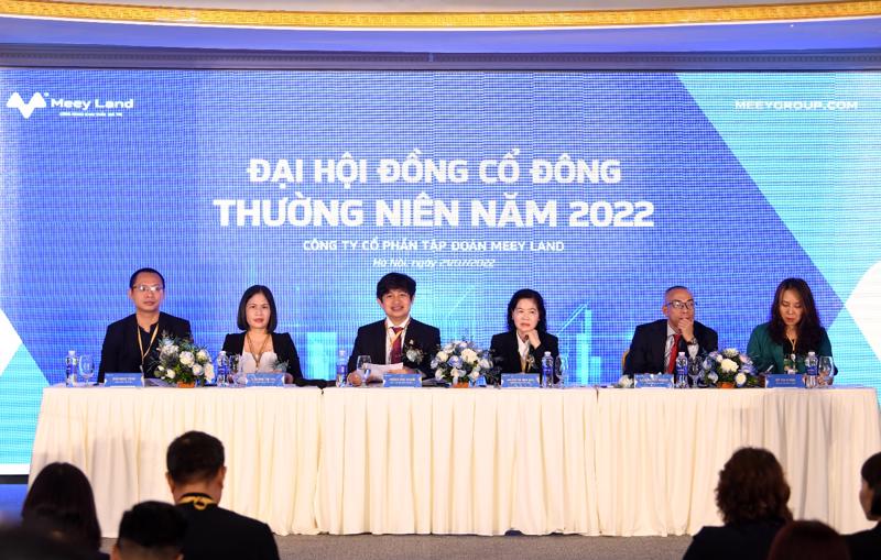 Đại hội đồng cổ đông thường niên năm 2022 của Công ty cổ phần Tập đoàn Meey Land đã diễn ra vào sáng ngày 21/7/2022.