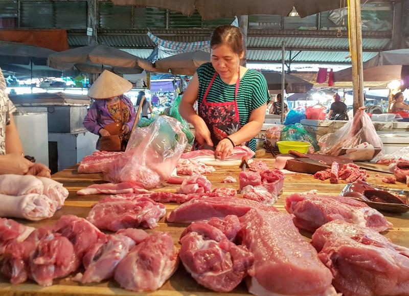 Giá thịt lợn tháng 7/2022 tăng 4,29% so với tháng trước.