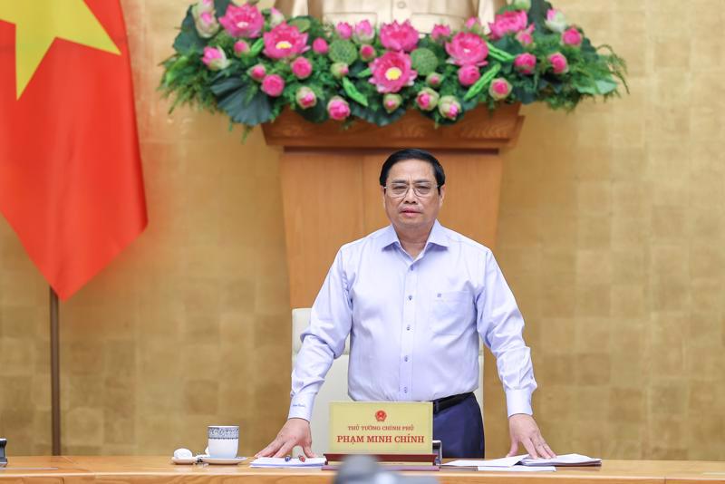 Prime Minister Pham Minh Chinh. Photo: VGP