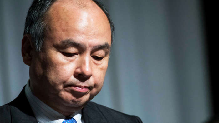 Chủ tịch, CEO tập đoàn SoftBank - ông Masayoshi Son - có bài phát biểu với giọng điệu bi quan ngày 8/8 khi tập đoàn công bố kết quả kinh doanh quý 2 - Ảnh: Nikkei Asia