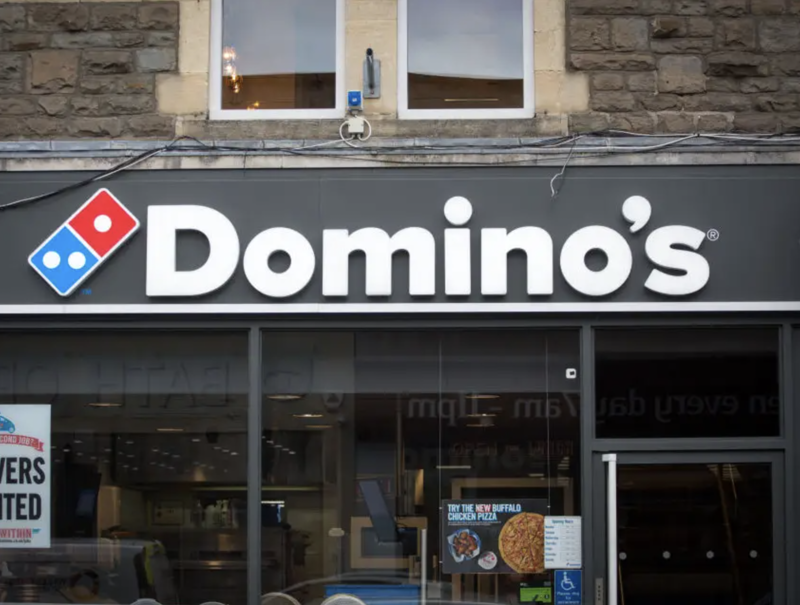 Một cửa hiệu Domino's ở Mỹ.