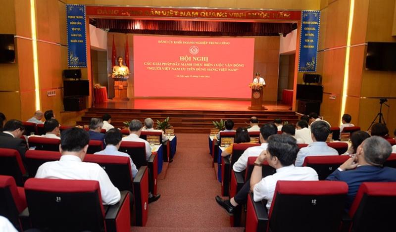 Hội nghị “Các giải pháp đẩy mạnh thực hiện Cuộc vận động “Người Việt Nam ưu tiên dùng hàng Việt Nam”. 