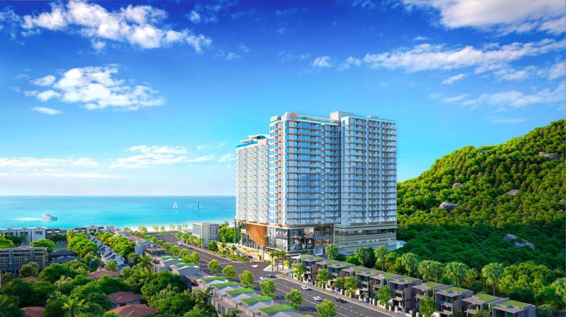 FiveSeasons Homes - Vung Tau Central Beach sở hữu vị trí đắc địa “tựa đồi, hướng biển” tại trung tâm thành phố Vũng Tàu.