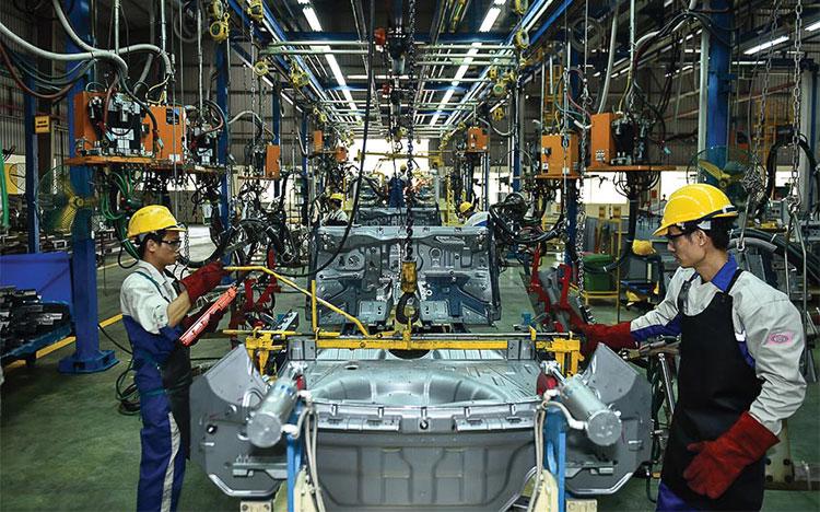 Tỷ lệ nội địa hóa của ngành công nghiệp ô tô Việt Nam vẫn ở mức thấp.