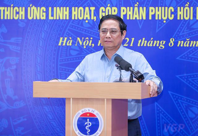 Thủ tướng Chính phủ Phạm Minh Chính phát biểu tại hội nghị. Ảnh - VGP. 