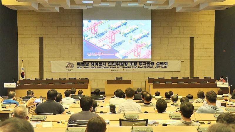 Hội nghị xúc tiến đầu tư Hải Phòng với các doanh nghiệp Hàn Quốc