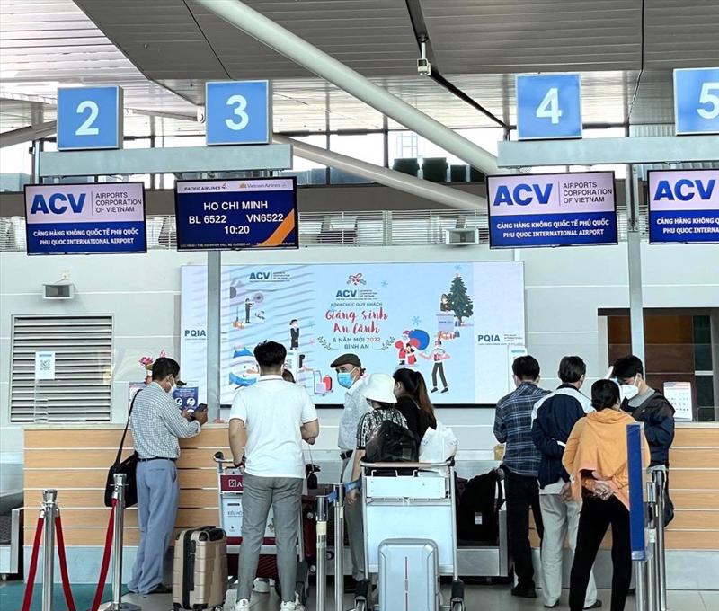 Các cảng hàng không do ACV quản lý sẽ tập trung nâng cấp công nghệ, hướng tới sân bay thông minh.