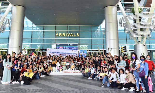 Đoàn du khách Malaisia đến Đà Nẵng tháng 9/2022