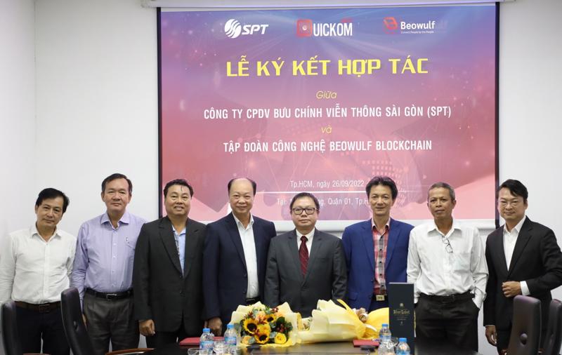 Beowulf Blockchain và SPT hợp tác triển Quickom tại Việt Nam ngày 26/9.