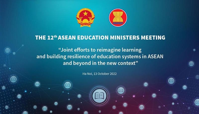 Hội nghị Bộ trưởng Giáo dục ASEAN lần thứ 12 sẽ chính thức được tổ chức vào ngày 13/10.