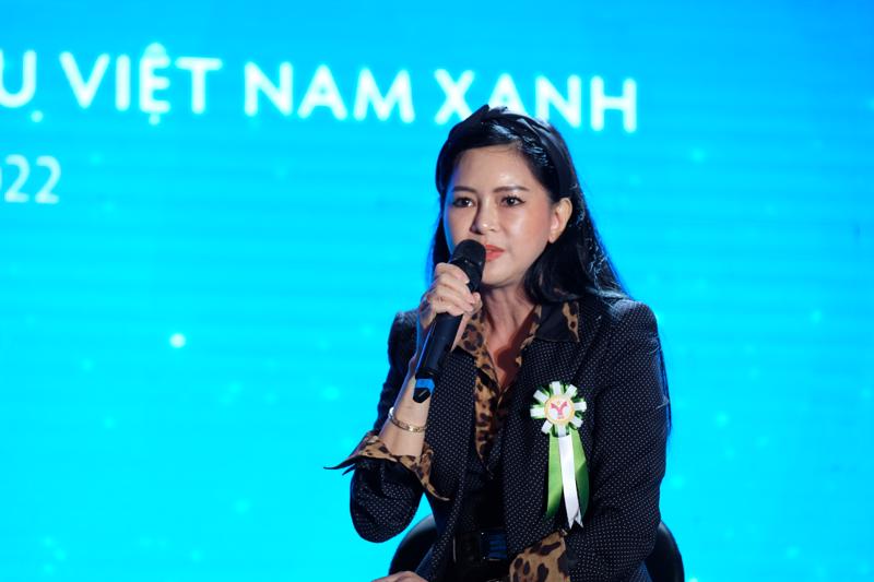 Bà Lê Hồng Thủy Tiên, Tổng Giám đốc Tập đoàn Liên Thái Bình Dương (IPPG)  Ảnh - Chu Xuân Khoa. 