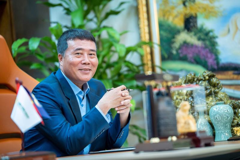 Doanh nhân Trương Sỹ Bá – Chủ tịch Hội đồng quản trị kiêm Tổng Giám đốc Tập đoàn Tân Long.