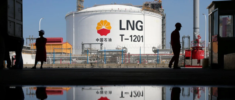 Trong 8 tháng đầu năm 2022, Trung Quốc đã tái xuất khẩu lượng LNG kỷ lục trị giá lên tới 164 triệu USD sang châu Âu và 284 triệu USD sang Nhật Bản, Hàn Quốc và Thái Lan - Ảnh: SCMP