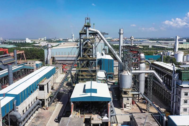 Thép Pomina là doanh nghiệp duy nhất tại Việt Nam vận hành hệ thống luyện thép kết hợp giữa lò cao và lò hồ quang điện Consteel (Ảnh: Thép Pomina).