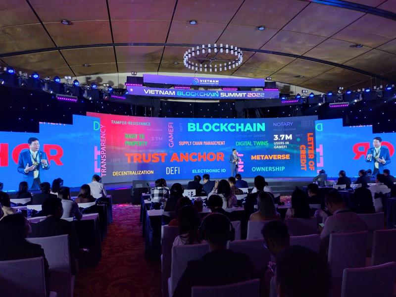 Hội nghị thượng đỉnh Blockchain Việt Nam 2022 lần đầu tiên diễn ra